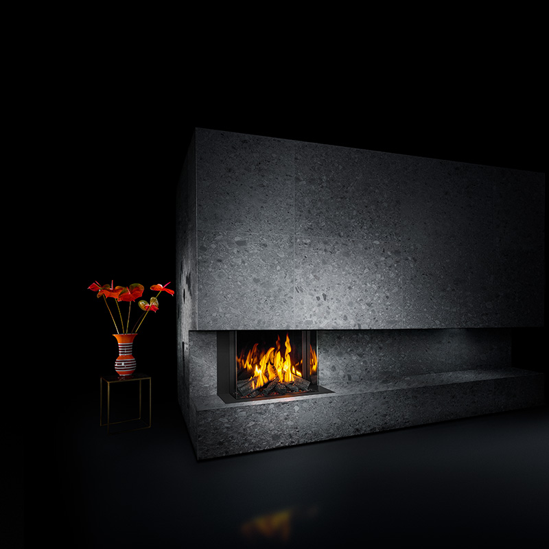 Barbas Gas Fires Gas Fire Panorama 70-55 Barbas Gas Fires Gas Fire Panorama 70-55