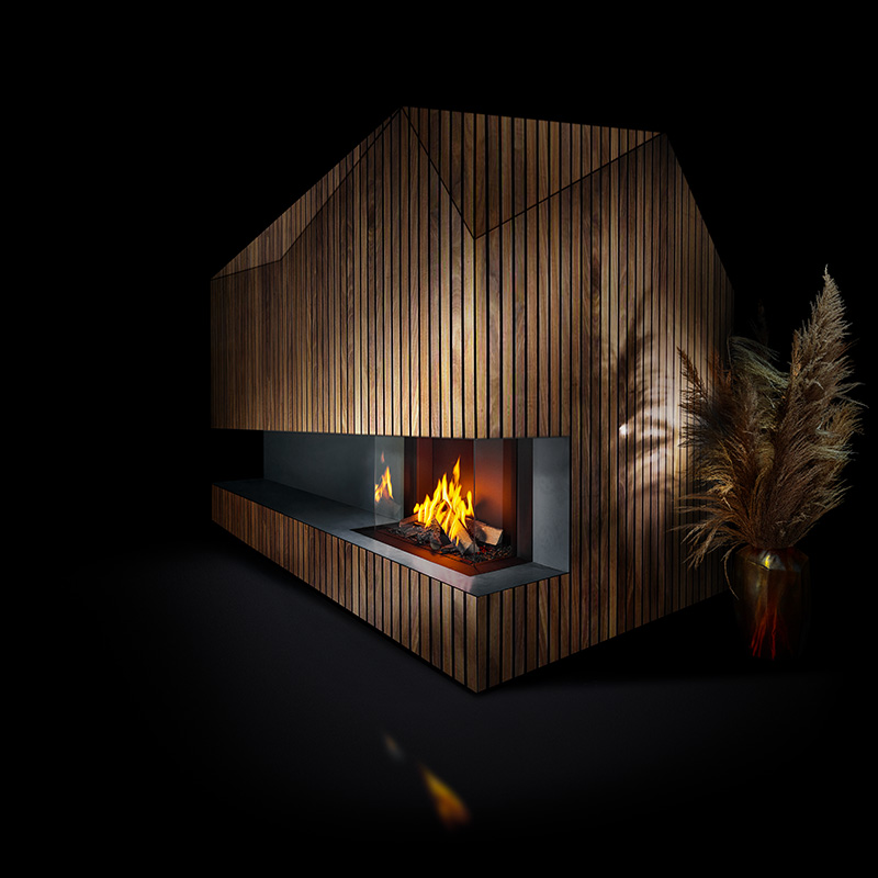Barbas Gas Fires Gas Fire Panorama 90-55 Barbas Gas Fires Gas Fire Panorama 90-55