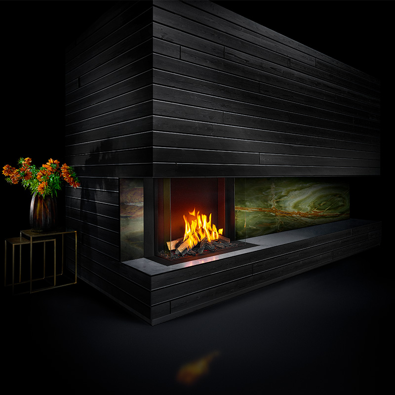 Barbas Gas Fires Gas Fire Panorama 90-70 Barbas Gas Fires Gas Fire Panorama 90-70