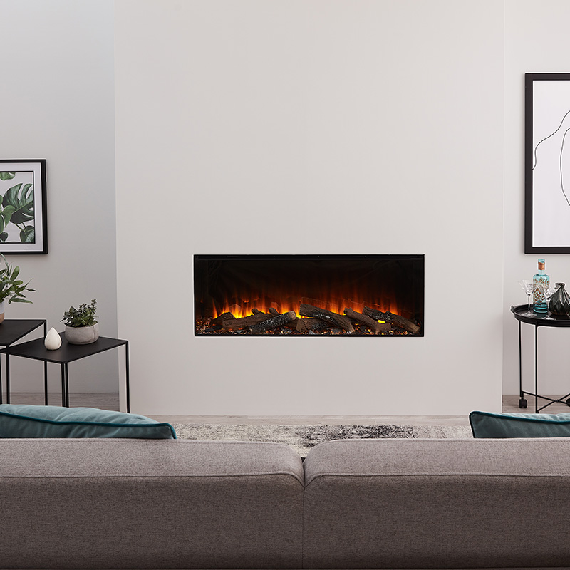 British Fires New Forest 1200 Built in Front New Forest 650 SQ_