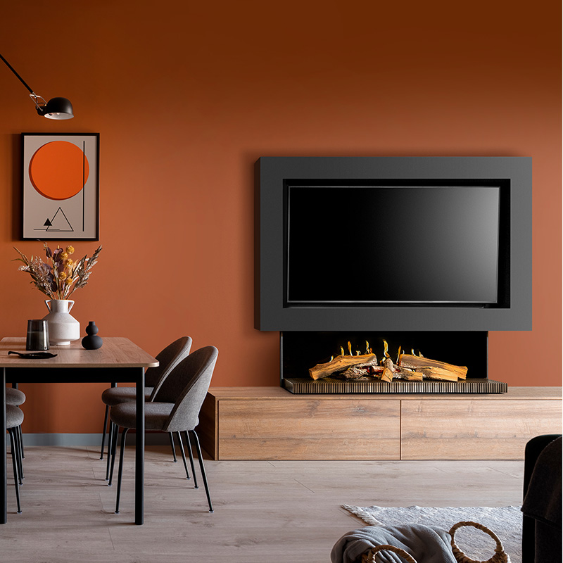 Kalfire Electric Fire E-Series E55 New Forest 650 SQ_
