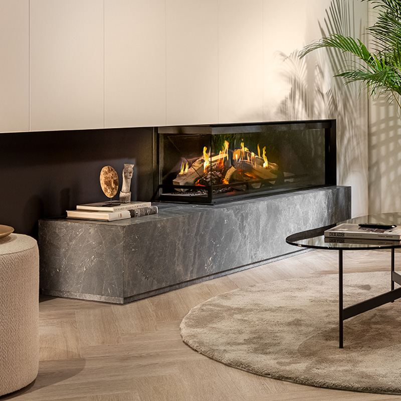 Kalfire Holographic Fires Kalfire E-one Series Kalfire E-one 130C Element 4 Gas Fires Element 4 Modore 100