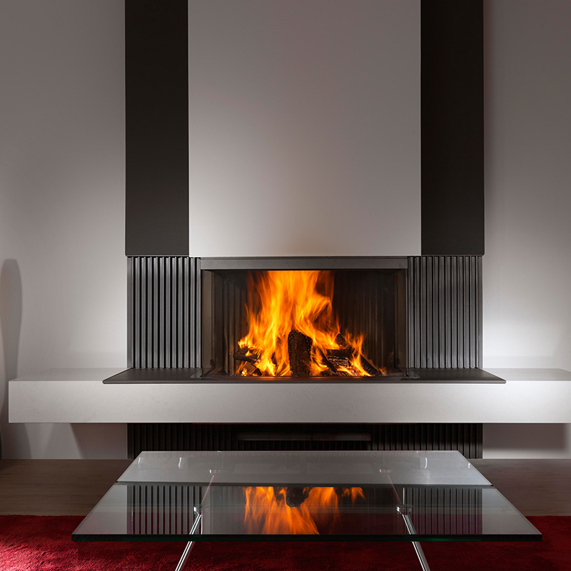 Kalfire Wood Fires W Series Kalfire W90_47S New Forest 650 SQ_