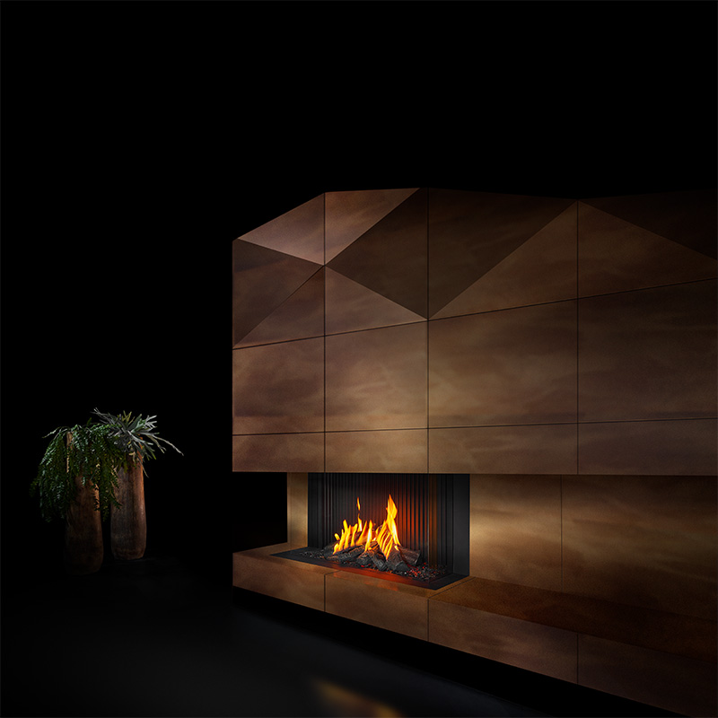 Barbas Gas Fires Gas Fire Panorama 140-40 New Forest 650 SQ_