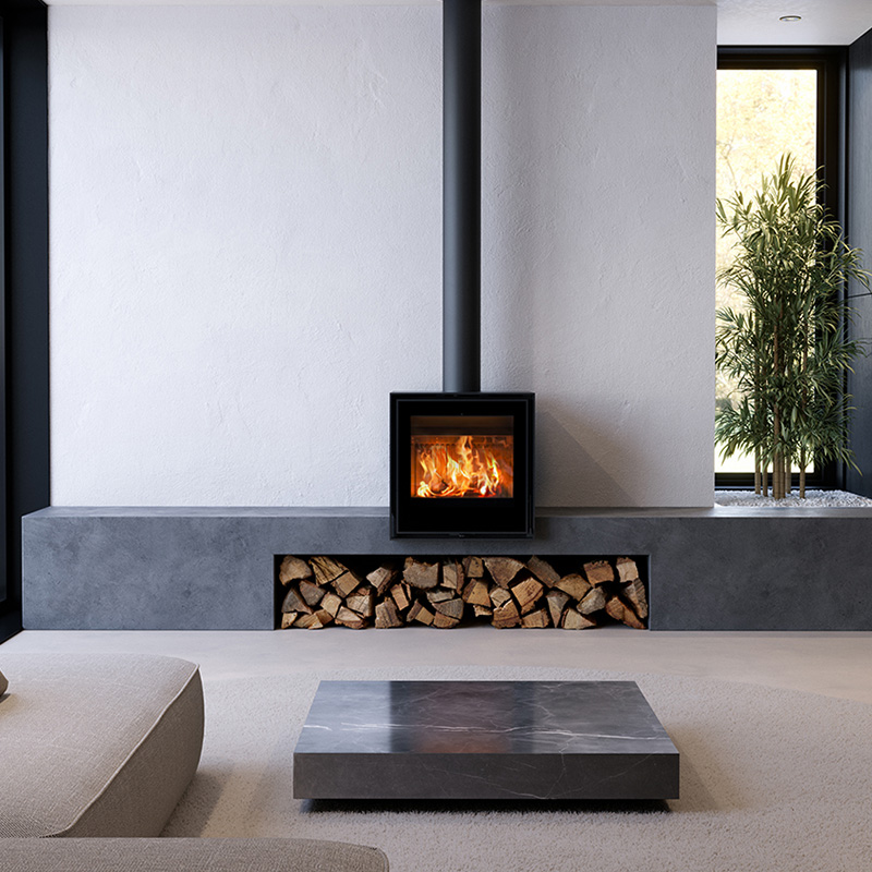 Barbas Wood Stoves Box 30 60 New Forest 650 SQ_