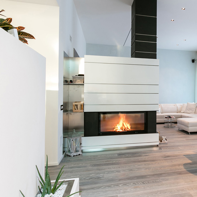 Hoxter Wood Fires Haka Series HAKA 110_51T Tunnel Element 4 Gas Fires Element 4 Modore 100