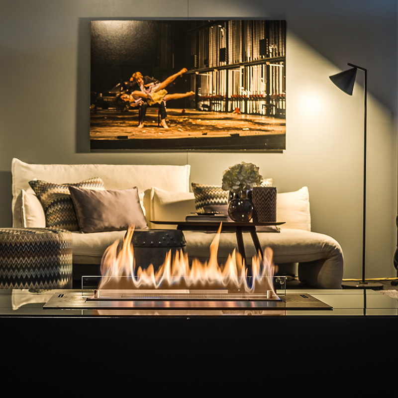 Planika Bioethanol Fireplaces Planika FLA4_4+ 1190 I Element 4 Gas Fires Element 4 Modore 100