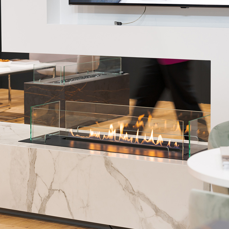 Planika Bioethanol Fireplaces Planika FLA4_4+ 1190 RD Element 4 Gas Fires Element 4 Modore 100
