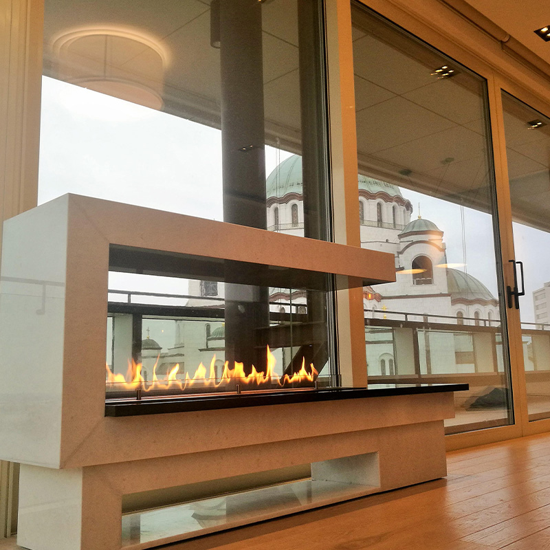 Planika Bioethanol Fireplaces Planika FLA4_4+ 2490 C Element 4 Gas Fires Element 4 Modore 100
