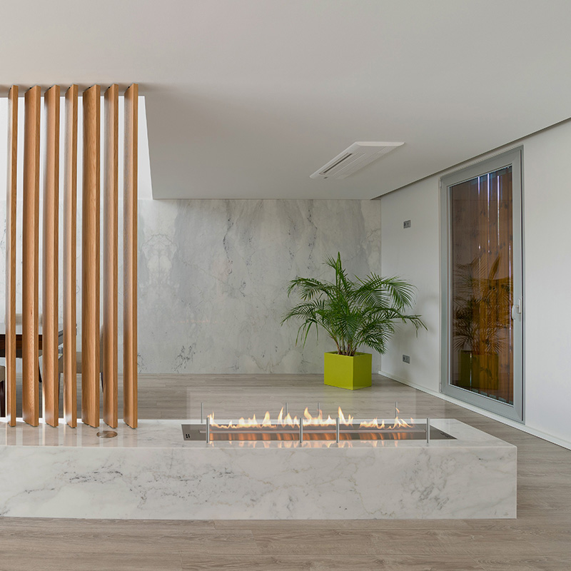 Planika Bioethanol Fireplaces Planika FLA4_4+ 2490 RD Element 4 Gas Fires Element 4 Modore 100