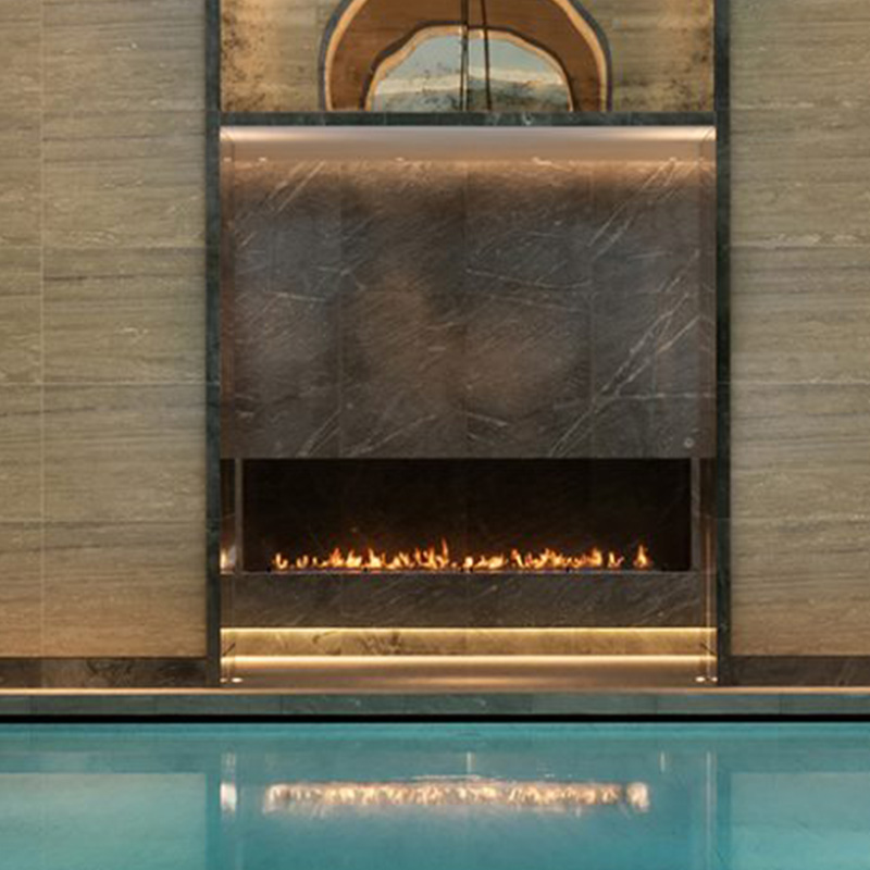 Planika Bioethanol Fireplaces Planika FLA4_4+ 2490 SS Element 4 Gas Fires Element 4 Modore 100