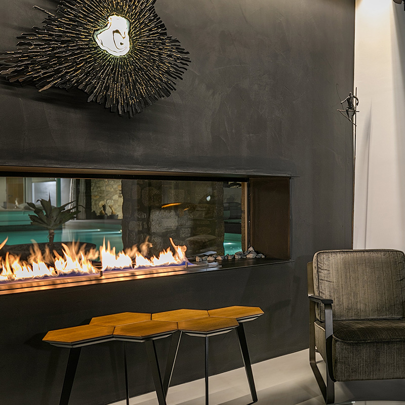 Planika Bioethanol Fireplaces Planika FLA4_4+ 2490 T Element 4 Gas Fires Element 4 Modore 100
