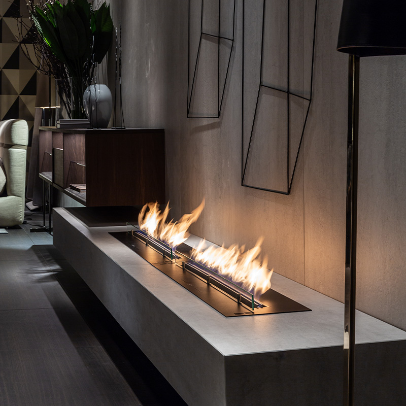 Planika Bioethanol Fireplaces Planika FLA4_4+ 790 3S Element 4 Gas Fires Element 4 Modore 100