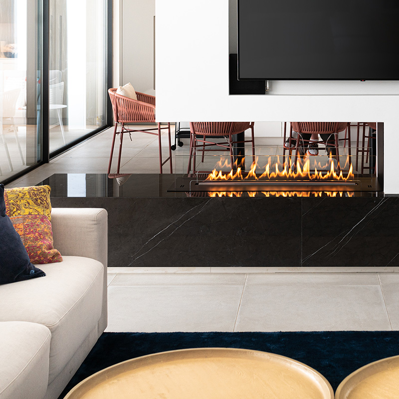 Planika Bioethanol Fireplaces Planika FLA4_4+ 790 RD Element 4 Gas Fires Element 4 Modore 100
