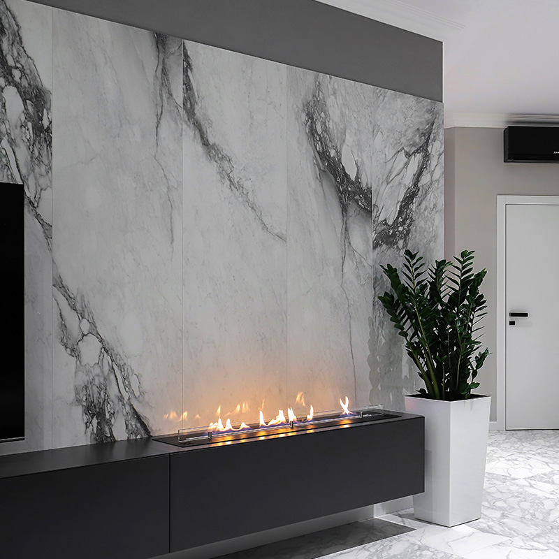 Planika Bioethanol Fireplaces Planika FLA4_4+ 790 SS Element 4 Gas Fires Element 4 Modore 100