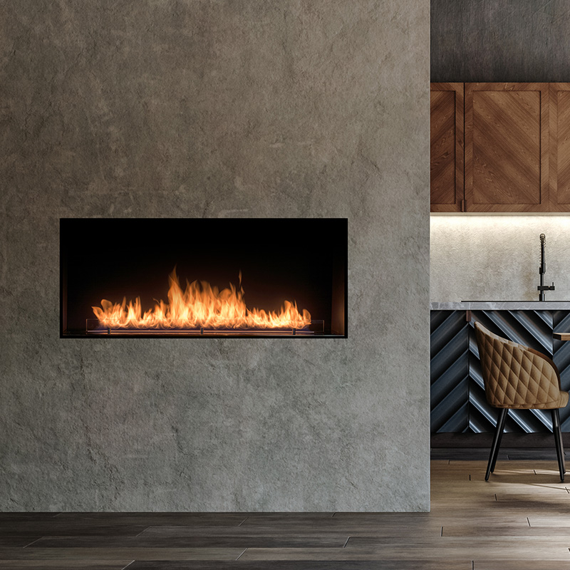 Planika Bioethanol Fireplaces Planika FLA4_4+ 990 SS Element 4 Gas Fires Element 4 Modore 100