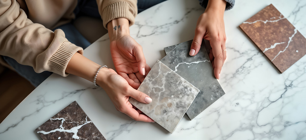 Bespoke Interior Design Marble Samples